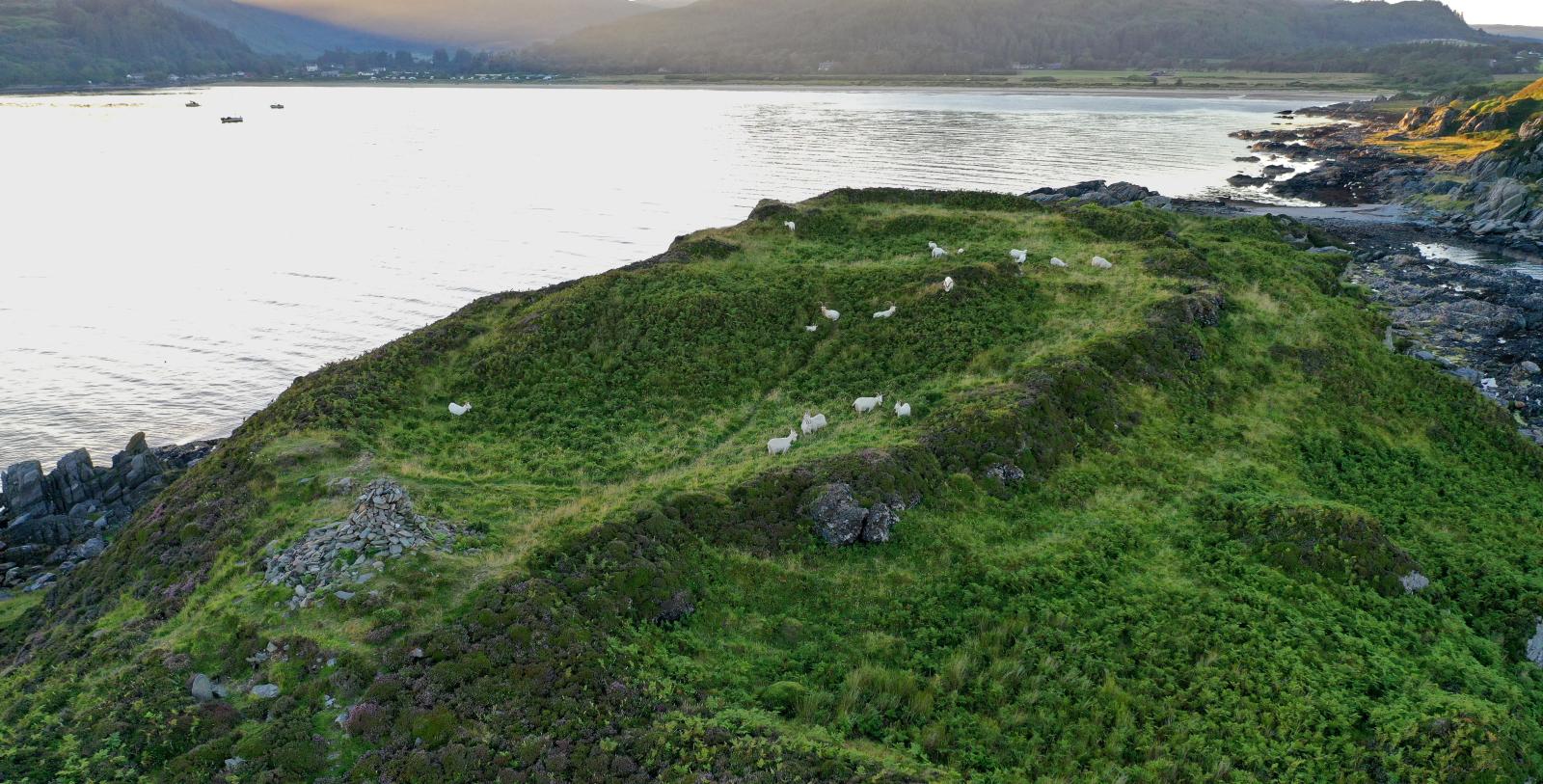 Vitrified Fort at Carradale Point